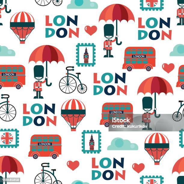Britis Pattern Vector British Seamless Pattern Stock Illustration - Download Image Now ...