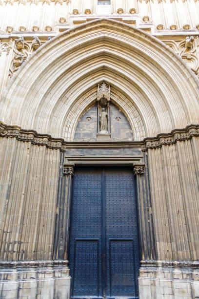 istock Ornate Door Under Many Arches 918485988