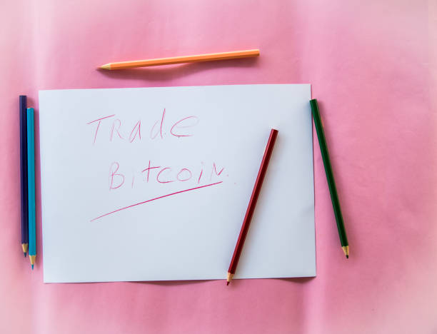 istock trade bitcoin word on paper 918492620