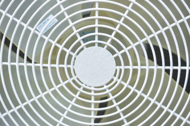 istock Ground backing caused by fan rotation is so rapid that blurring occurs. 918505106