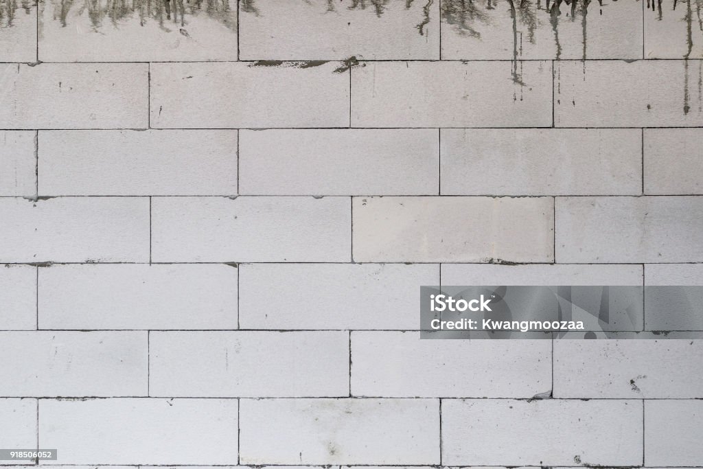 Tekstur Latar Belakang Dinding Blok Bata Beton Foto Stok - Unduh Gambar