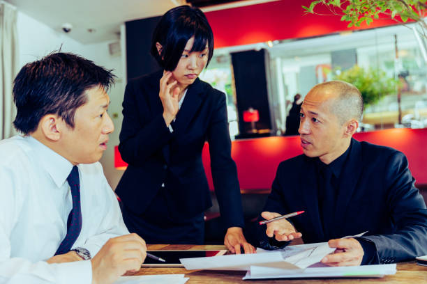 istock Deciding on what the next step the company should take 918520794