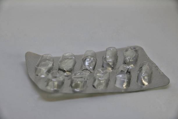 istock empty blister of pills on a white background 918521412