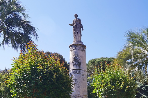 Statue of Igea, Parterre, Livorno, Tuscany, Italy