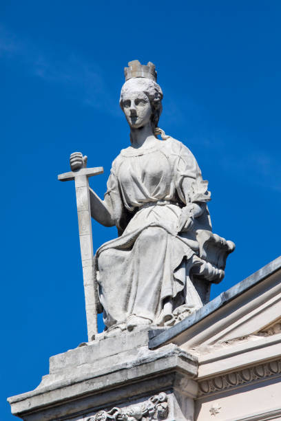 istock Smithfield Market Exterior Statue in London, UK 918526740