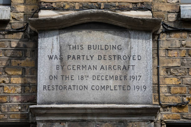 istock WW1 Plaque in London, UK 918528614