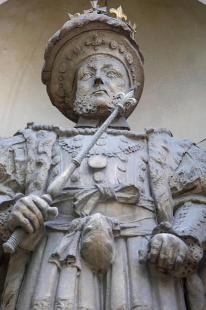 istock King Henry VIII Statue in London, UK 918529514