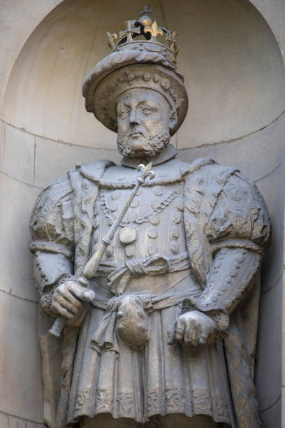 istock King Henry VIII Statue in London, UK 918529528