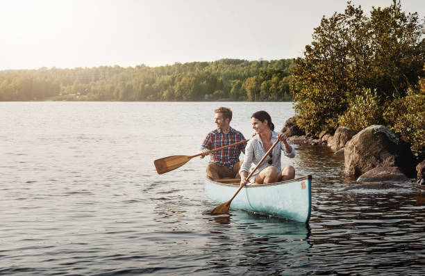 istock Paddling their way to relaxation 918537906