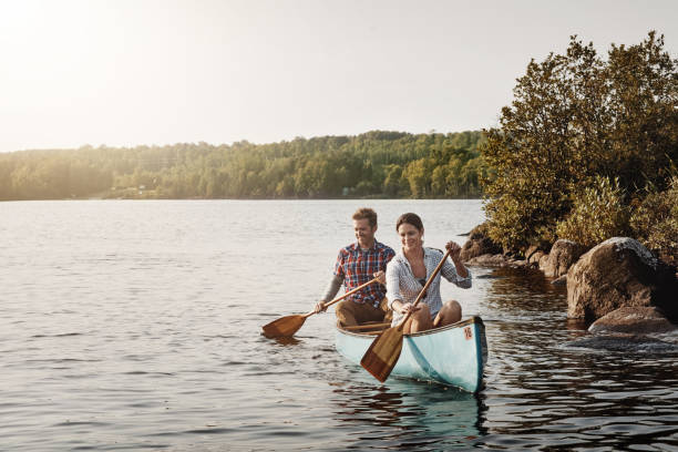 istock Life is one relaxing canoe ride 918537946