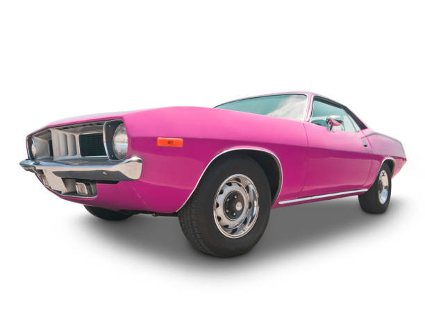 Pink Muscle Car