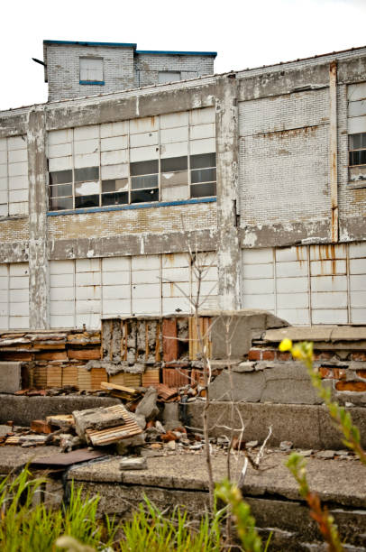 istock Abandoned building or factory 918544756