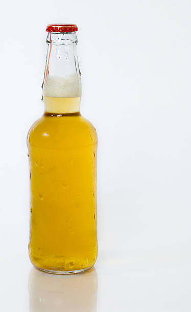istock Clear bottle of Ice Cold Beer 91854755