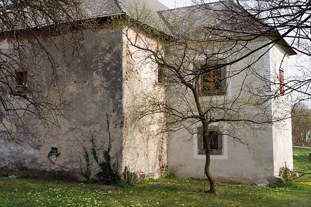 istock Rear of an old estate 91855207