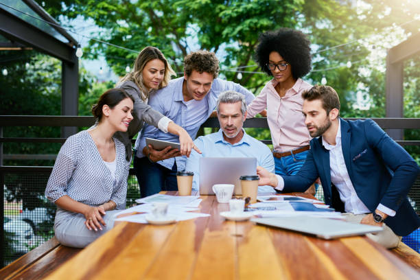 istock The place they get their best work done 918555602