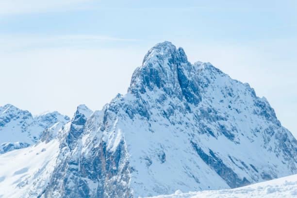 istock Winter landscape in Dolomites Mountains 918561526