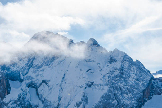 istock Winter landscape in Dolomites Mountains 918561528