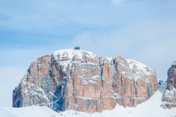 istock Winter landscape in Dolomites Mountains 918561546