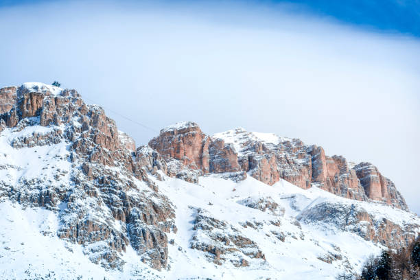 istock Winter landscape in Dolomites Mountains 918561654