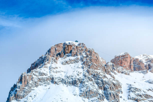 istock Winter landscape in Dolomites Mountains 918561684