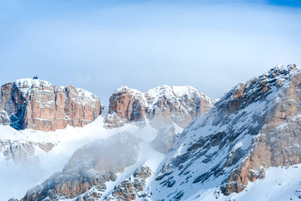 istock Winter landscape in Dolomites Mountains 918561714