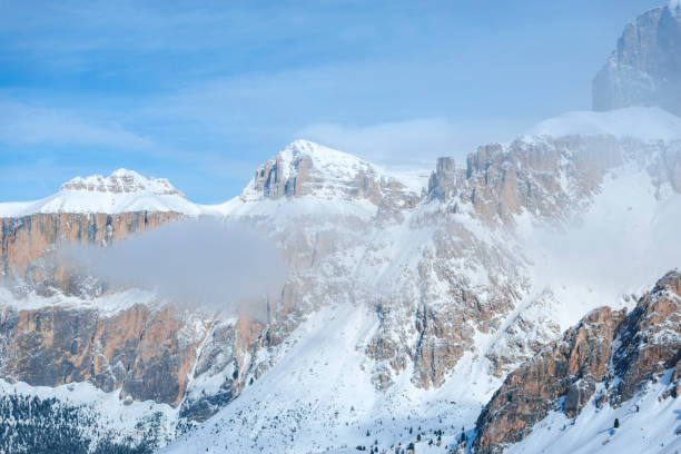 istock Winter landscape in Dolomites Mountains 918561722