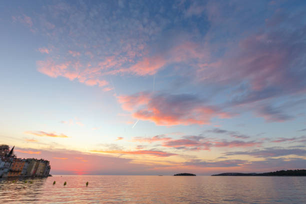 istock Beautiful sunset at Rovinj 918565240