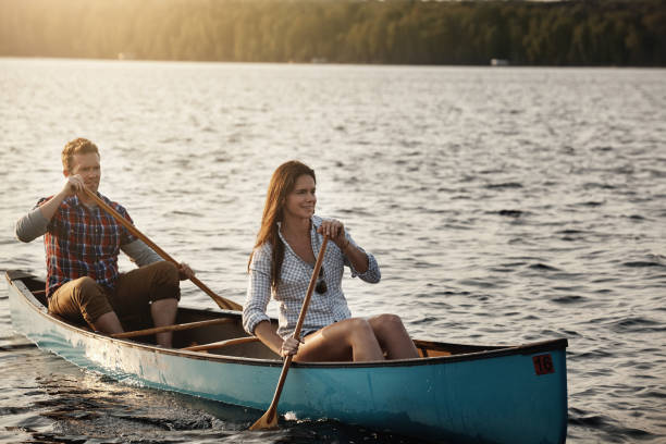 istock Together on the lake is where we love to be 918568710