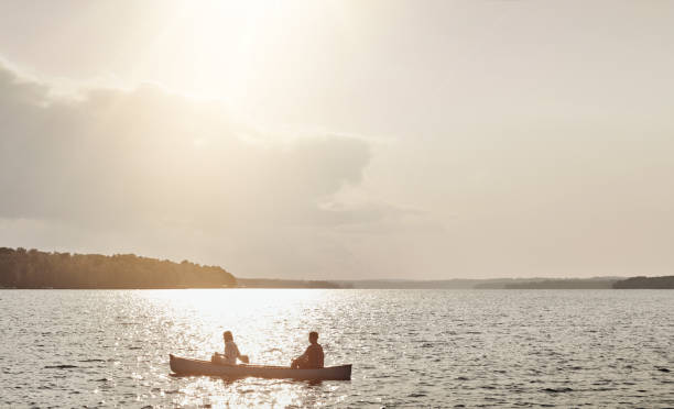 istock Great idea to getaway on the lake 918568782