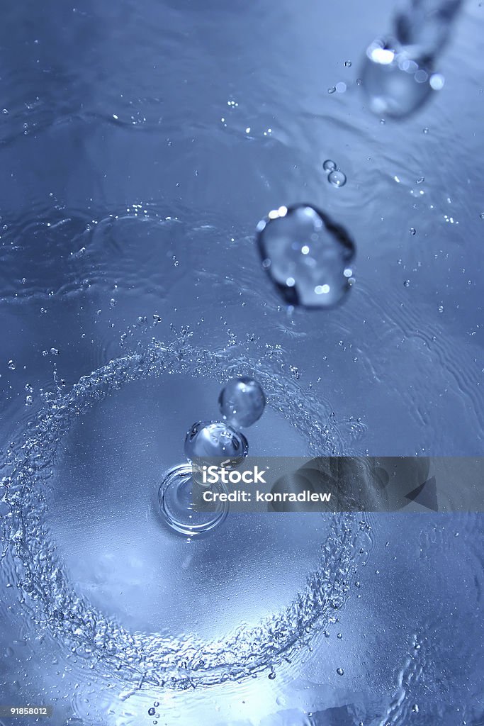 Goccia d'acqua - Foto stock royalty-free di Acqua