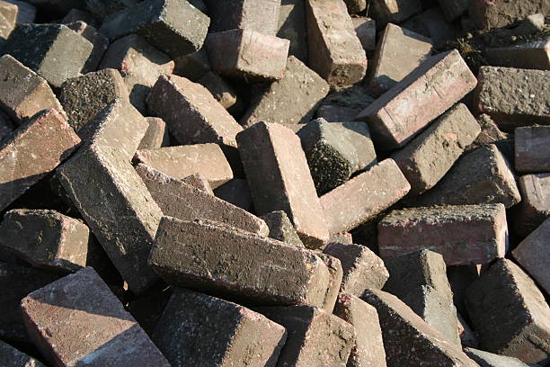 Brick stock photo