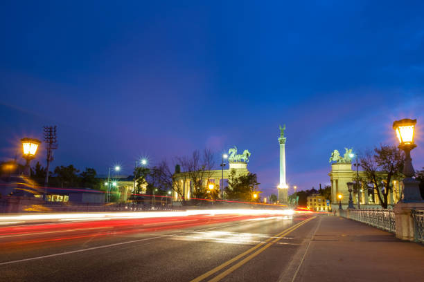 istock Heroes Square in Budapest, Hungary 918586994