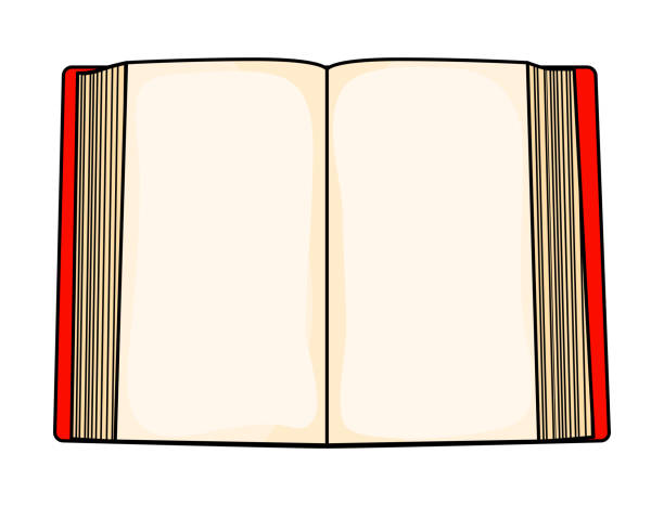 Red Cartoon Open Book Isolated On White Background Stock Illustration - Download Image Now - iStock Red Cartoon Open Book Isolated On White Background Stock Illustration - Download Image Now - iStock
