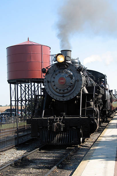 istock Historic steam locomotive 91859583