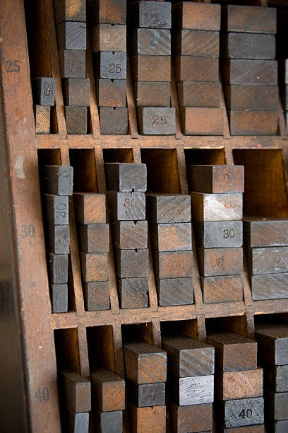istock Furniture for Letterpress Printing 91860315