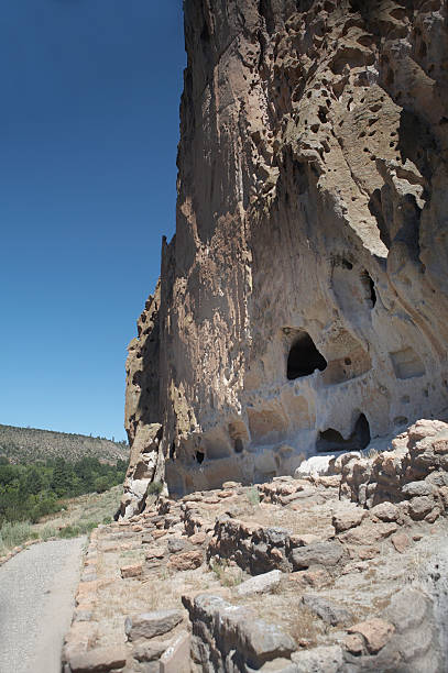 long domowy czerep-narodowy pomnik bandelier - czerep zdjęcia i obrazy z banku zdjęć