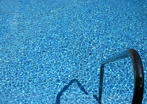 Pool Ladder stock photo