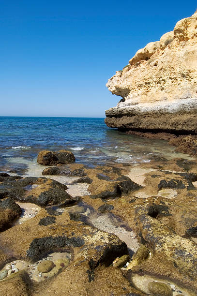 Rocky beach - fotografia de stock