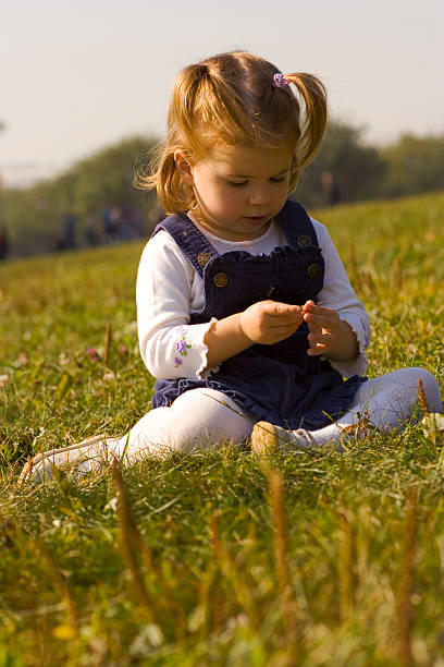 istock The girl laying on a grass. 91861423