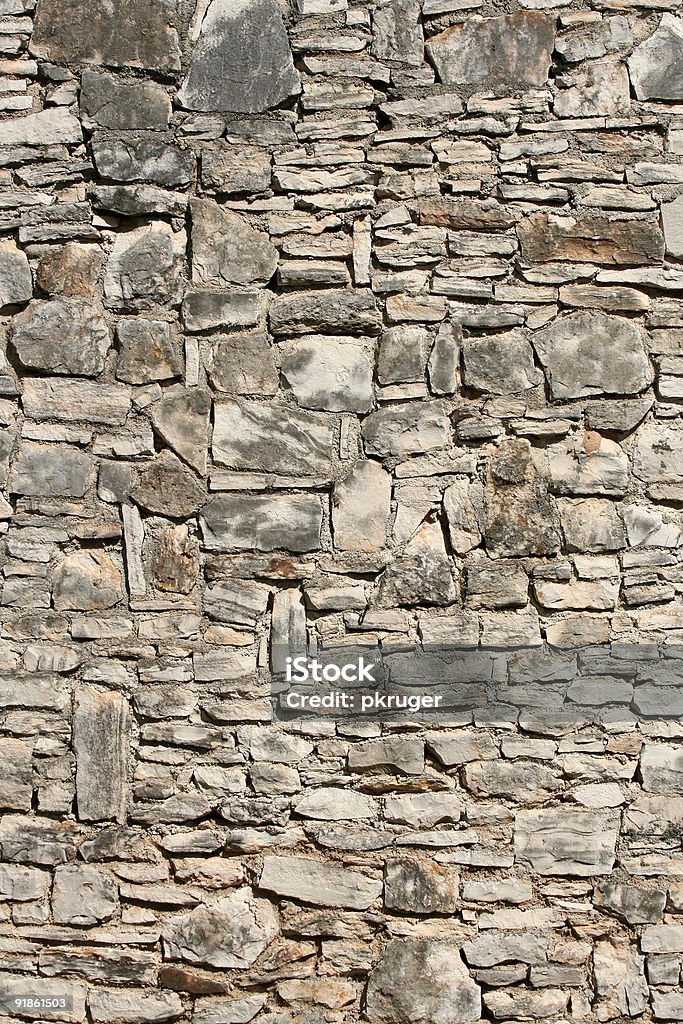 Muro di pietra - Foto stock royalty-free di A forma di blocco