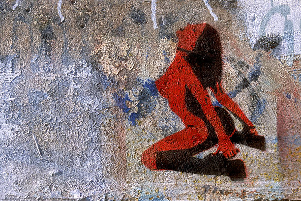 Erotic Graffiti stock photo