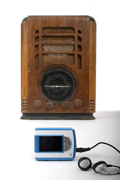 istock Old Radio New MP3 Player 1 91861552