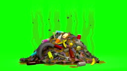 Garbage Dump With Flies 3d Animation In Cartoon Style Green Screen Loopable Stock Video - Download Video Clip Now - iStock Garbage Dump With Flies 3d Animation In Cartoon Style Green Screen Loopable Stock Video - Download Video Clip Now - iStock