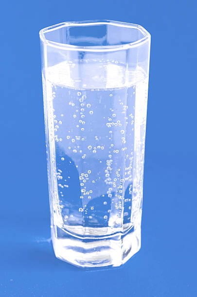 istock Glass with mineral water 91861736