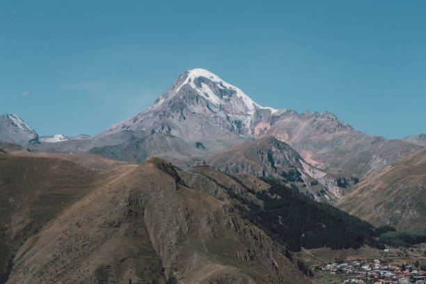 istock View over Caucasus Mountains, Georgia. 918621964
