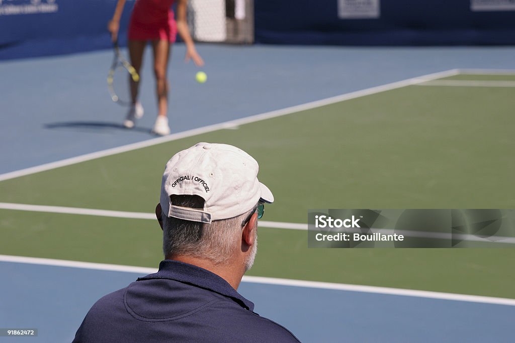 Oficial de tenis - Foto de stock de Autoridad libre de derechos