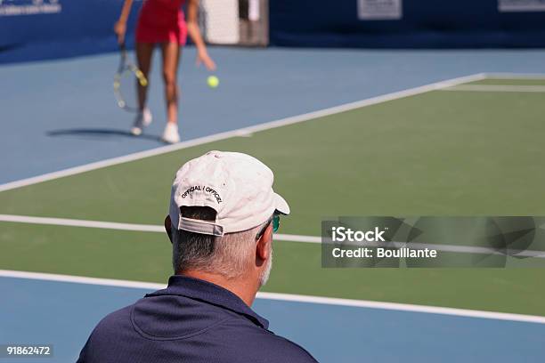 Oficial De Tenis Foto de stock y más banco de imágenes de Autoridad - Autoridad, Tenis, Acontecimiento