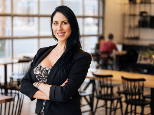 istock Hip Professional Portrait in a Coffee Shop 918626400
