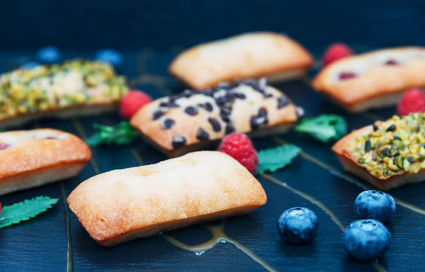 istock Vegan cakes decorated with mint and berries 918630030