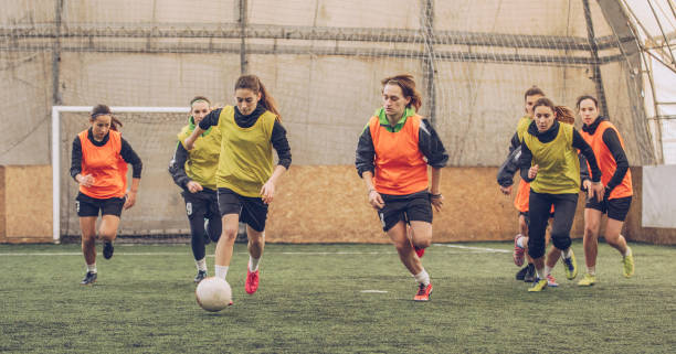 istock Female Soccer Players 918643562